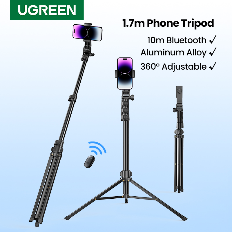 Xiaomi Home Security 360 - UGREEN 1.7m Phone Tripod Stand For