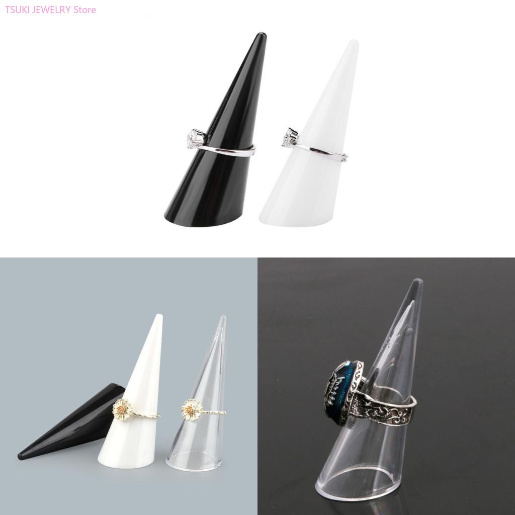 Home Security Ring - 62KE 3 Pack Plastic Jewelry Display