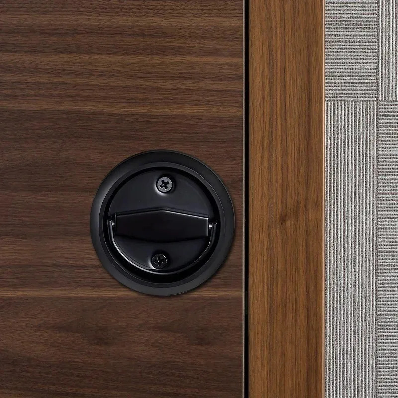 Home Security Ring - Stainless Steel Invisible Door Lock Indoor