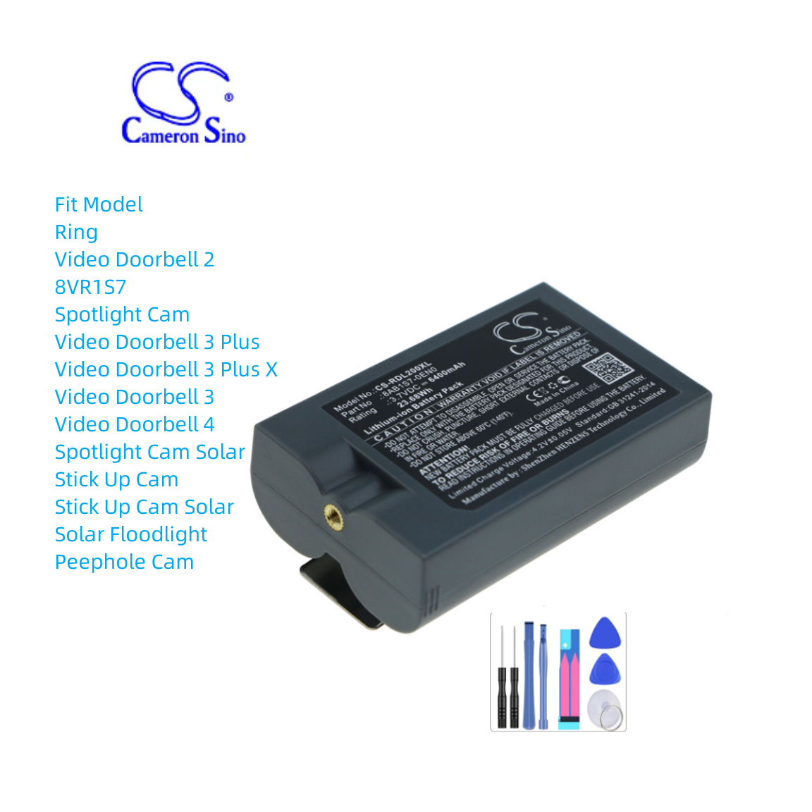 Home Security Ring - Home Security Camera Battery For Ring