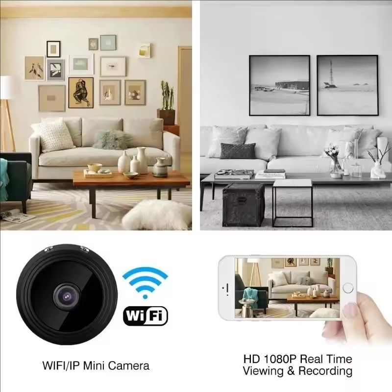 Wireless WiFi Camera A9 Mini V - Home Security No Wifi Needed ulasan dan harga