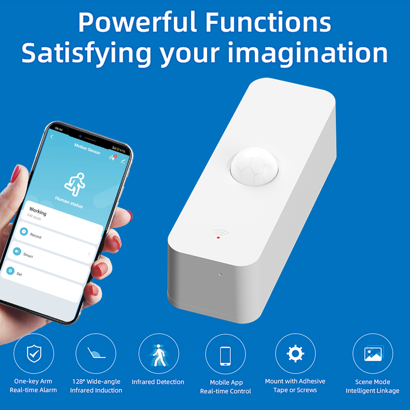 Tuya WiFi Zigbee PIR Motion Se - Home Security Alexa ulasan dan harga