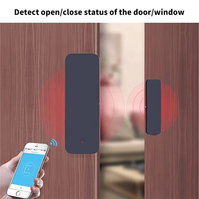 Tuya Zigbee Wifi Door Sensor W - Home Security Alexa ulasan dan harga