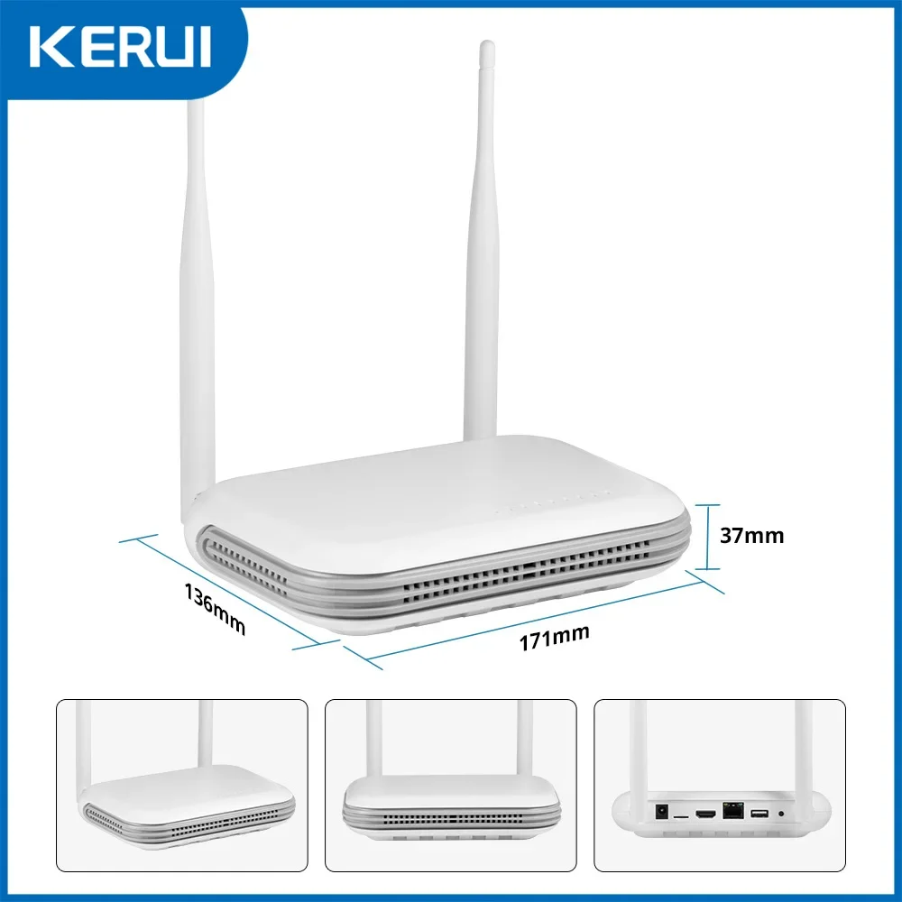 KERUI Mini WIFI Network 8CH NV - Home Security No Wifi Needed ulasan dan harga