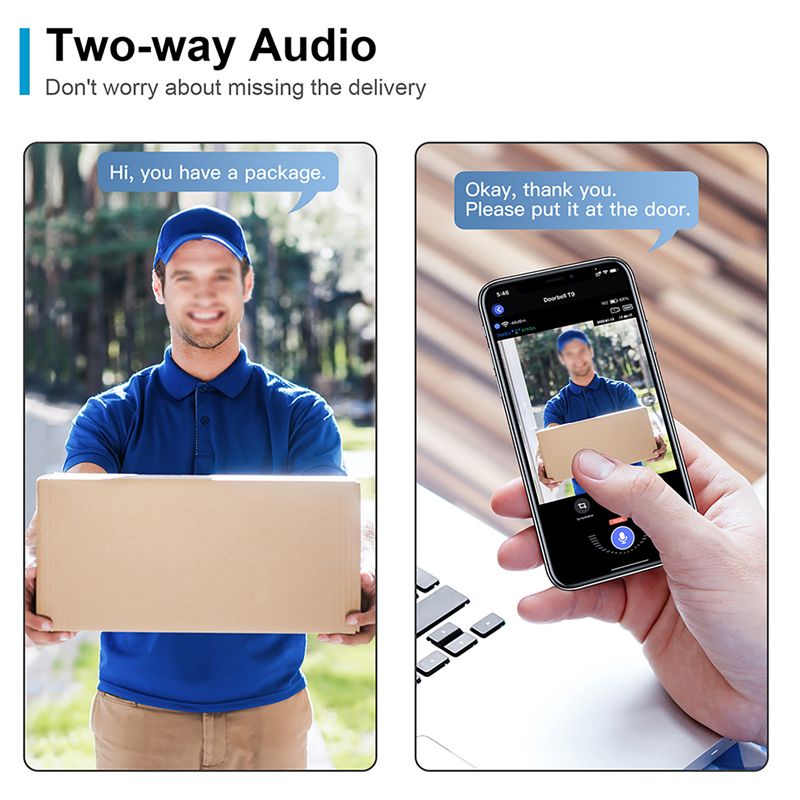 WiFi Smart Video Doorbell Came - Home Security No Wifi Needed ulasan dan harga