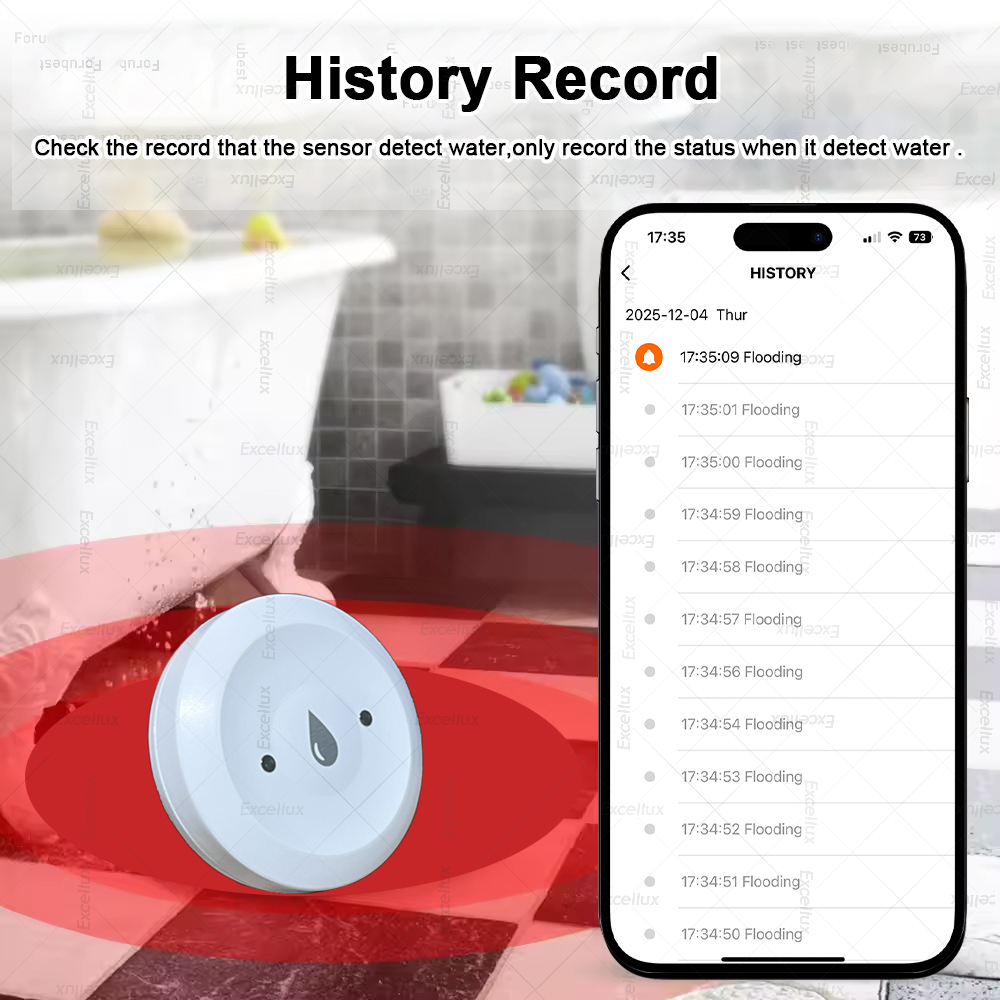 Zigbee Water Detector Leakage  - Home Security Alexa ulasan dan harga