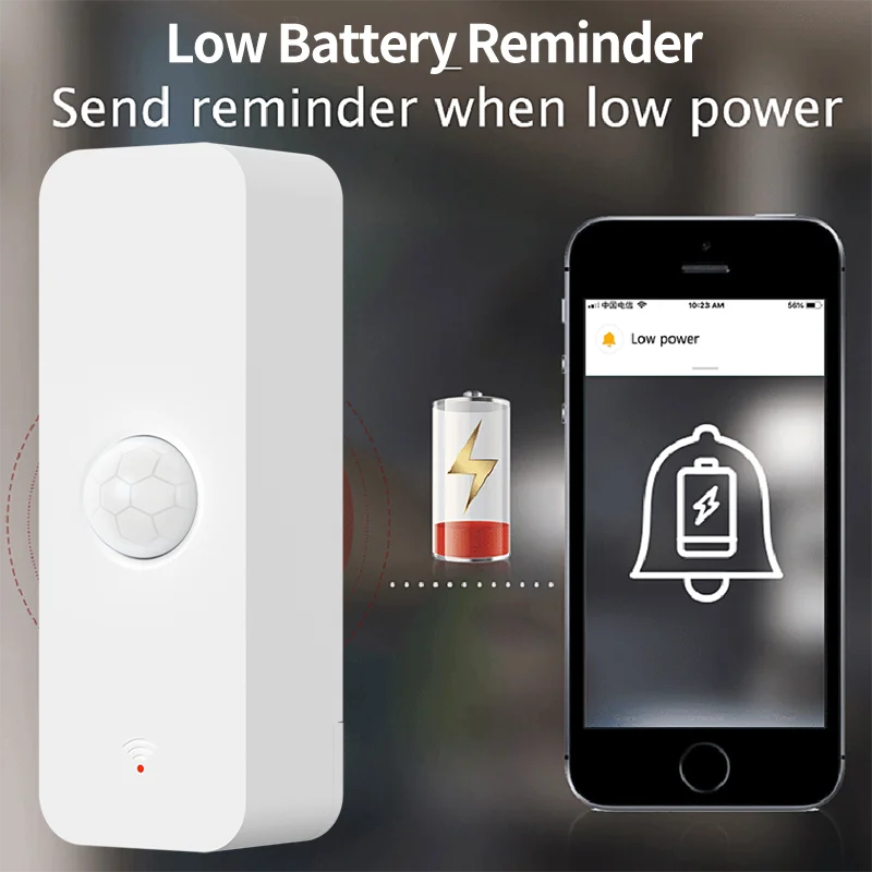 Tuya WiFi Zigbee PIR Motion Se - Home Security Alexa ulasan dan harga