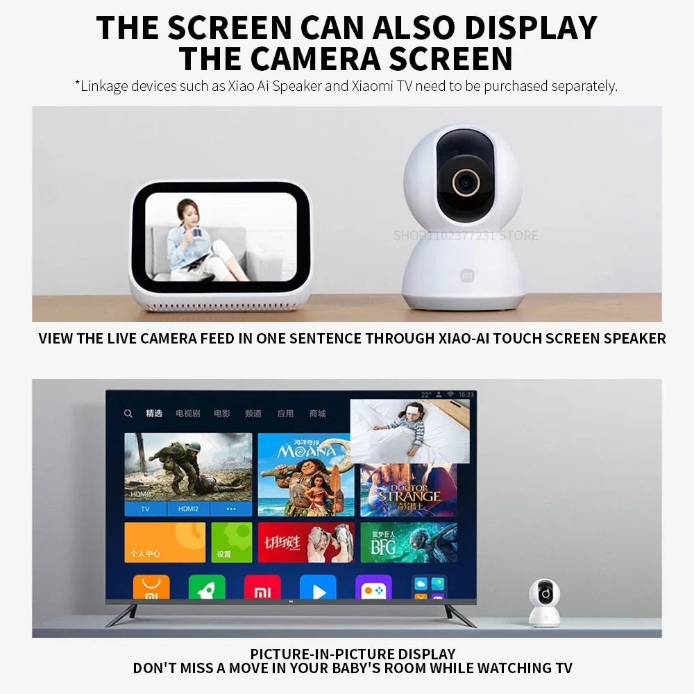 Xiaomi Smart IP Camera 2K 360° - Xiaomi Home Security 360 ulasan dan harga