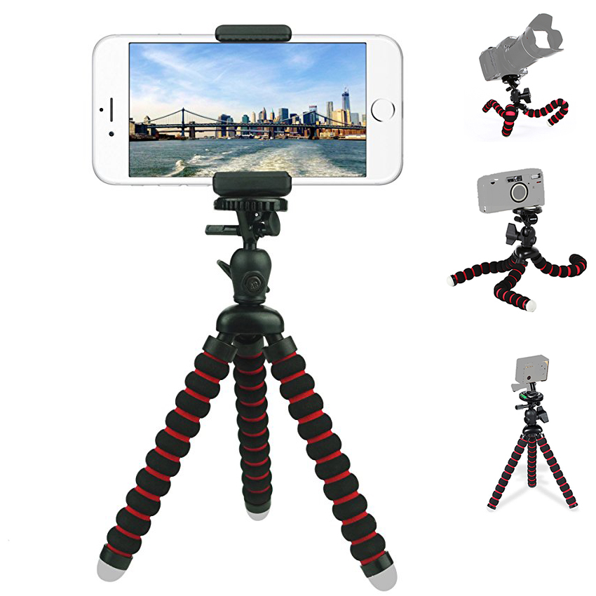Mini Octopus Flexible Tripod w - Xiaomi Home Security 360 ulasan dan harga