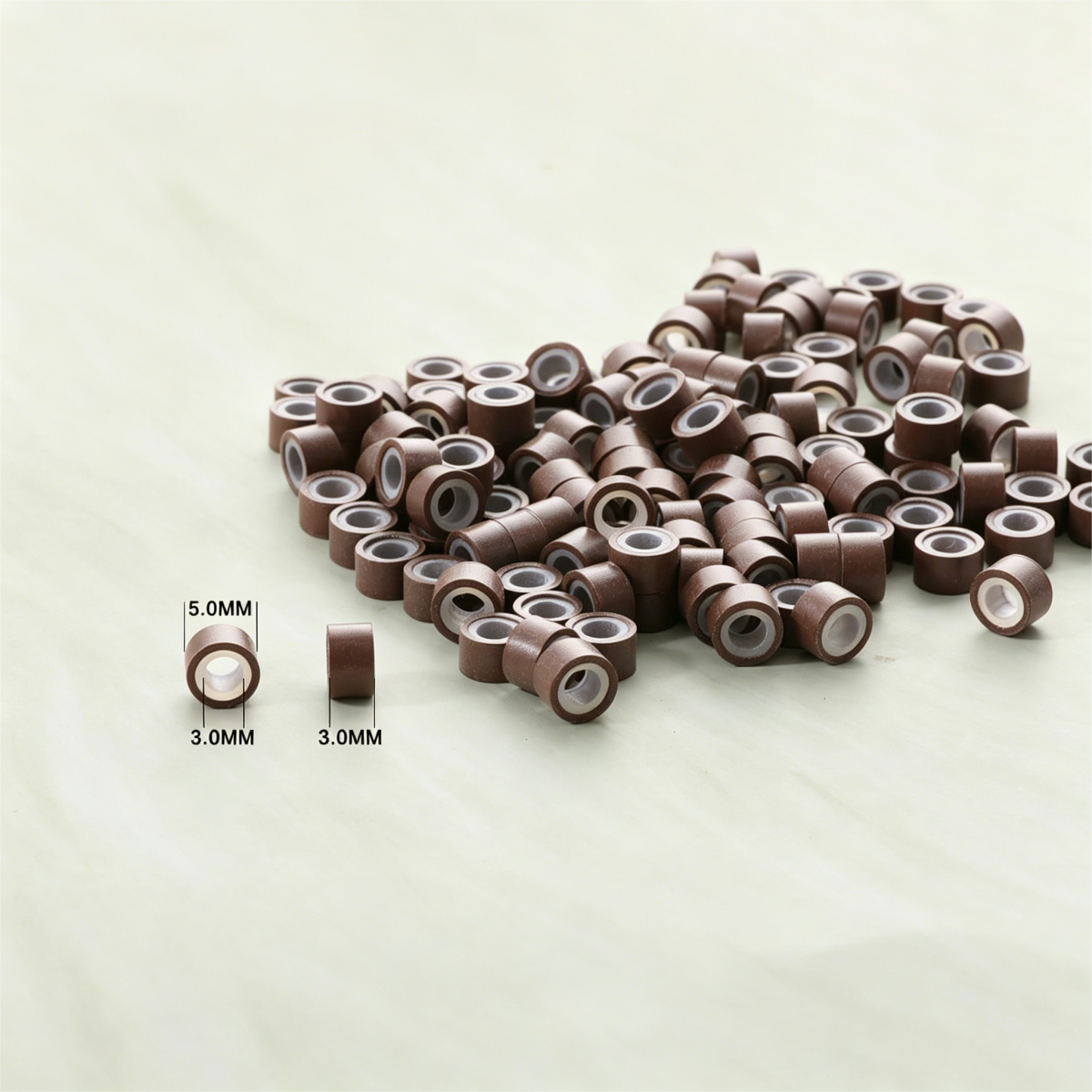 5mm Brown Micro Link Rings 100 - Home Security Ring ulasan dan harga