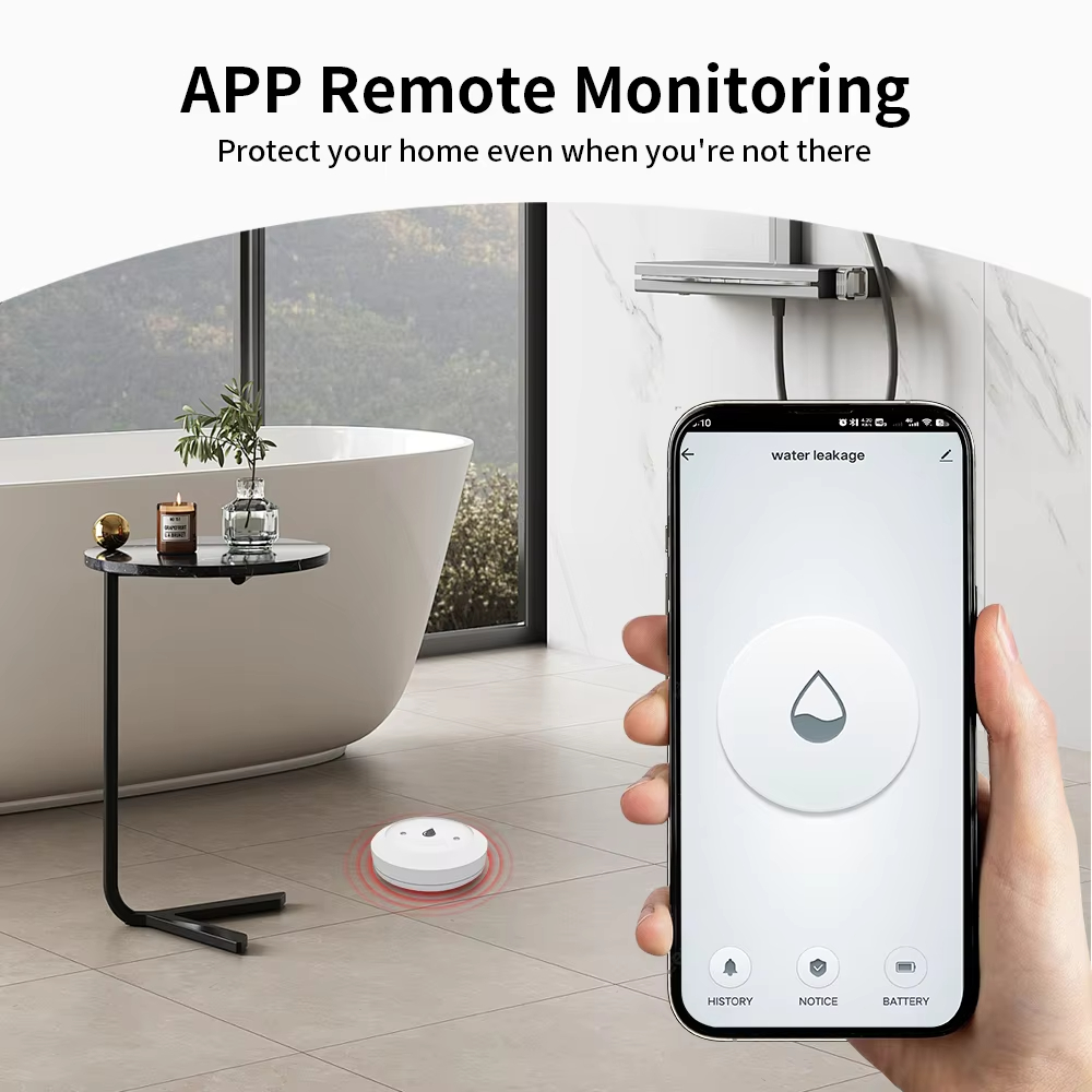 For Tuya Zigbee Smart Water Le - Home Security Alexa ulasan dan harga