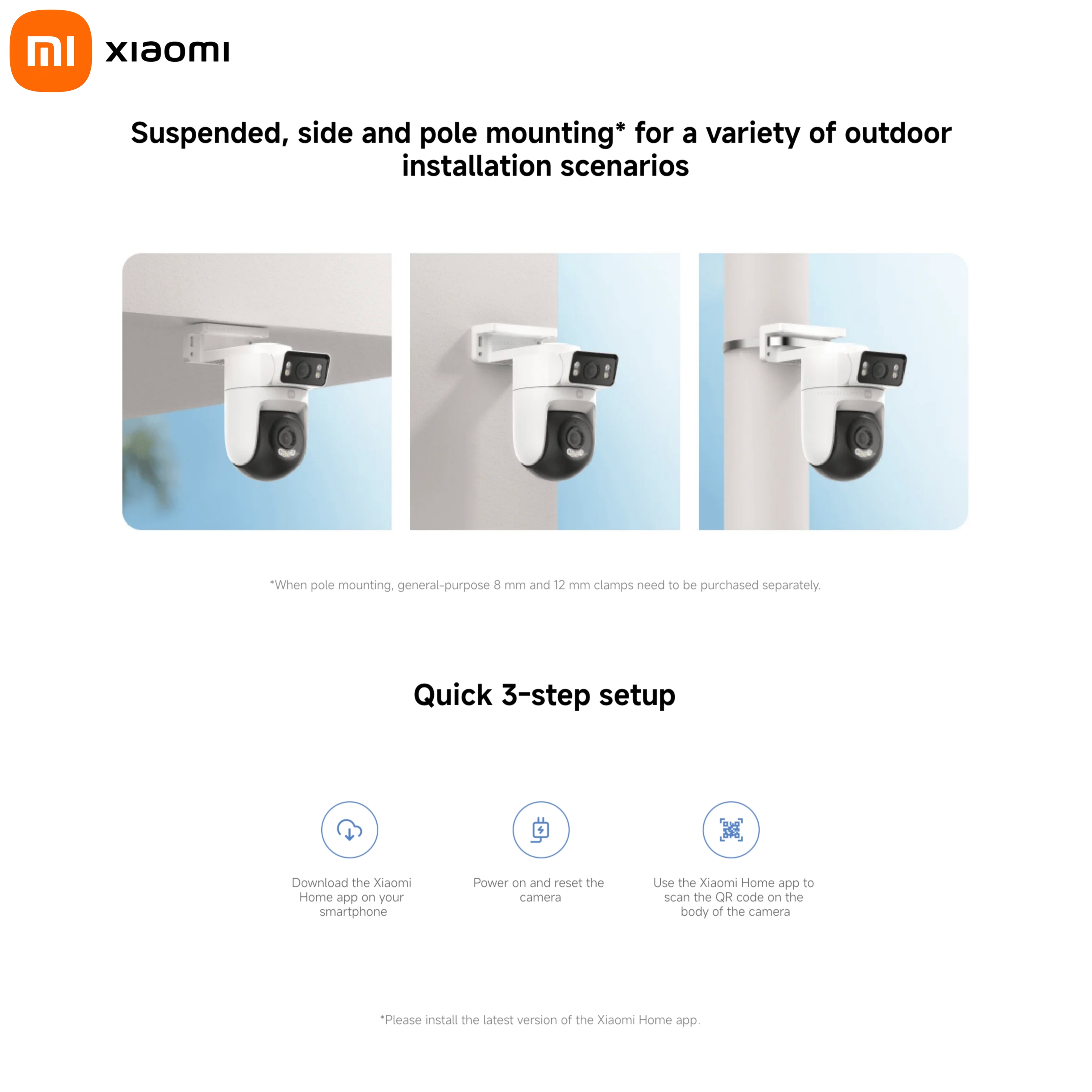 Xiaomi Outdoor CW500 Dual Came - Home Security No Wifi Needed ulasan dan harga