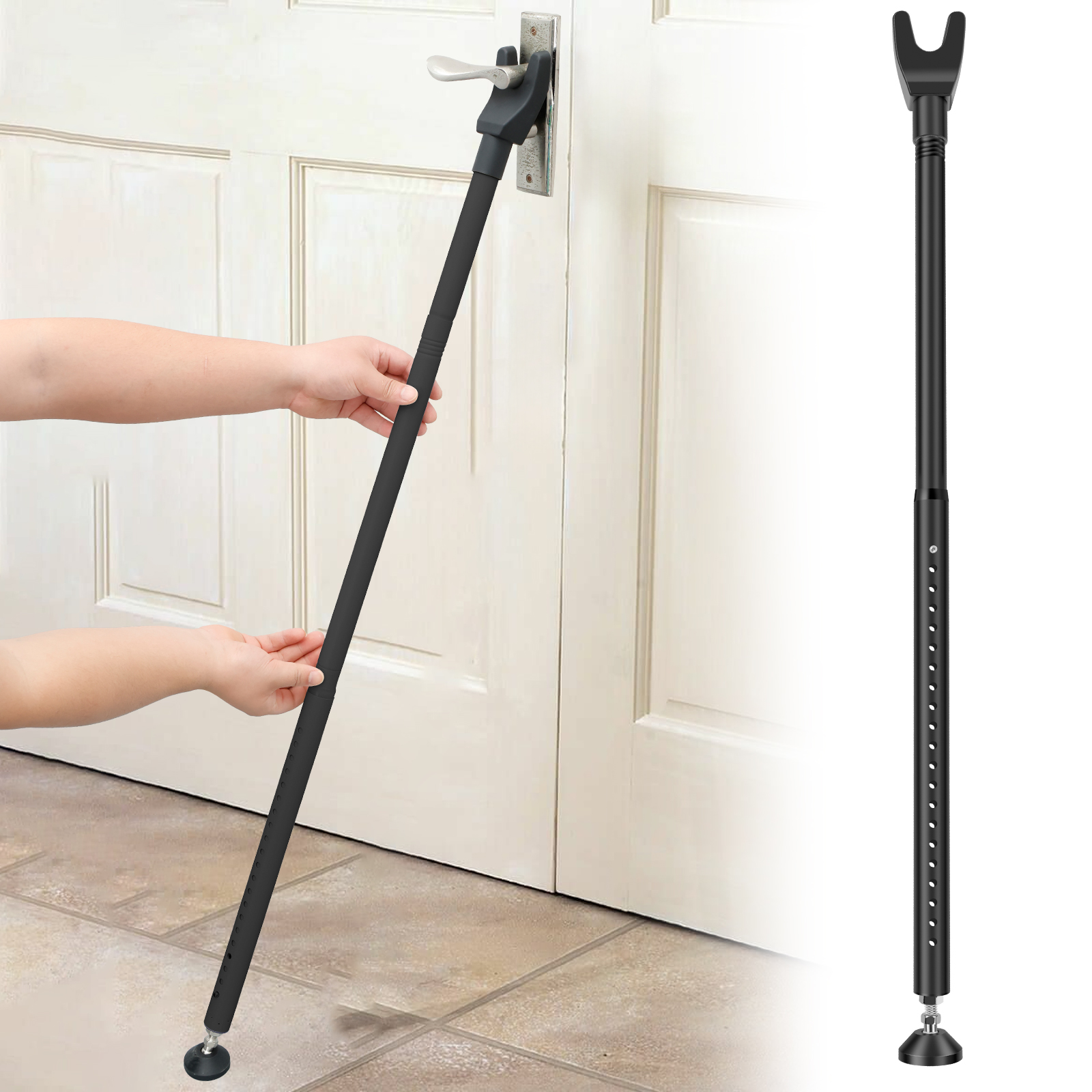 Door Security Bar 44-55 Inch A - Home Security Jammers ulasan dan harga