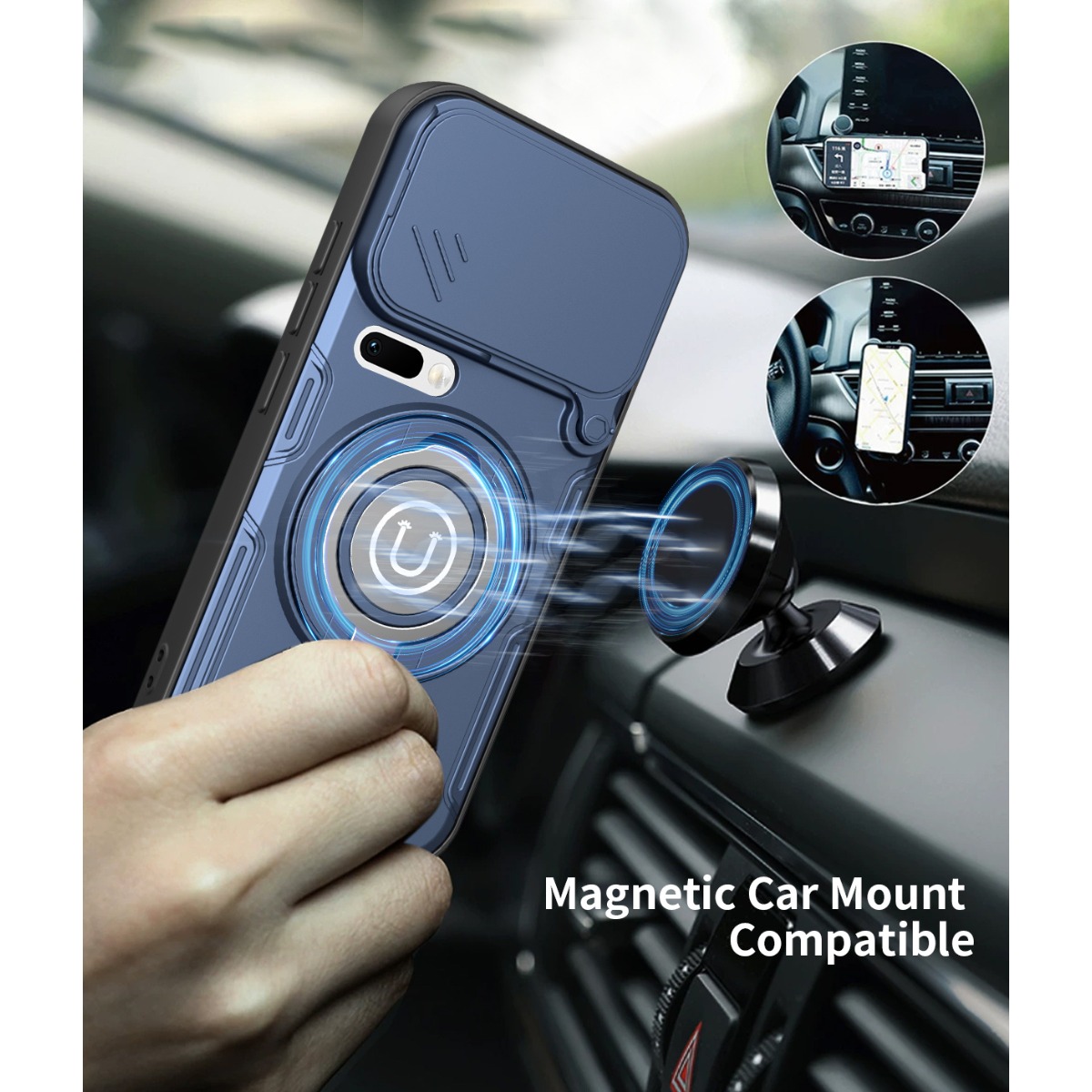Shockproof 360° Rotatable Magn - Xiaomi Home Security 360 ulasan dan harga