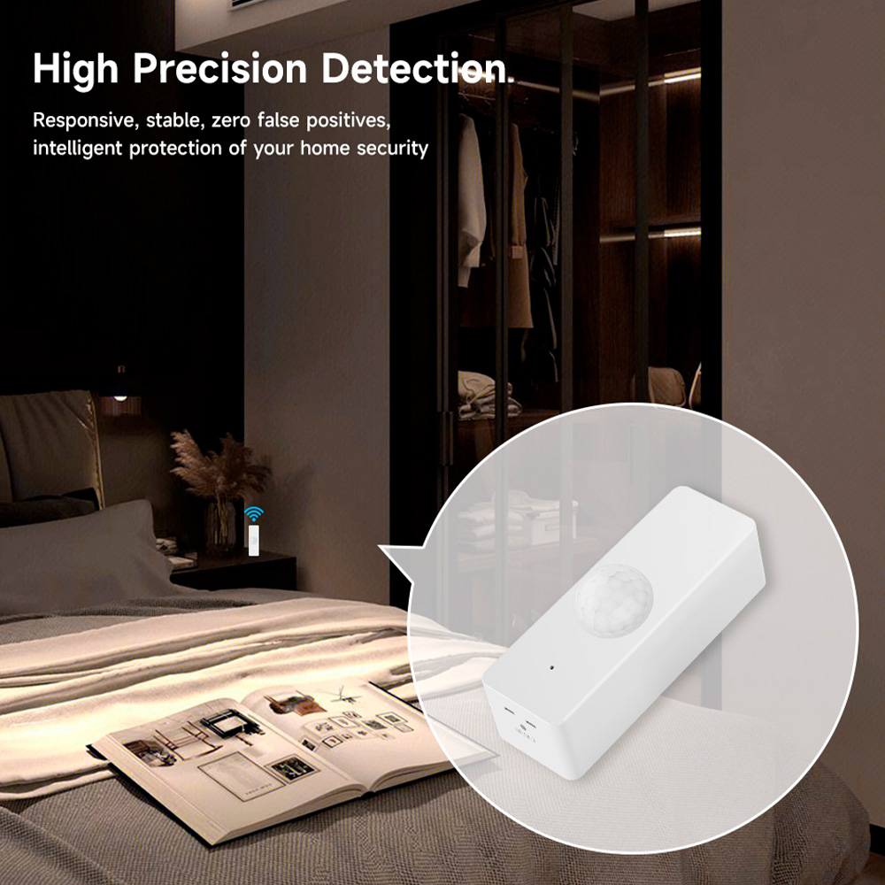 WiFi Smart PIR Motion Sensor T - Home Security Alexa ulasan dan harga