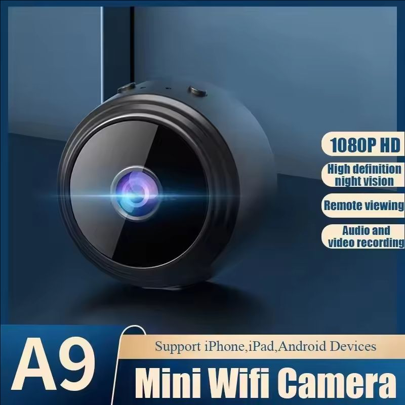 A9 1080P HD Wifi Mini Camera S - Home Security No Wifi Needed ulasan dan harga