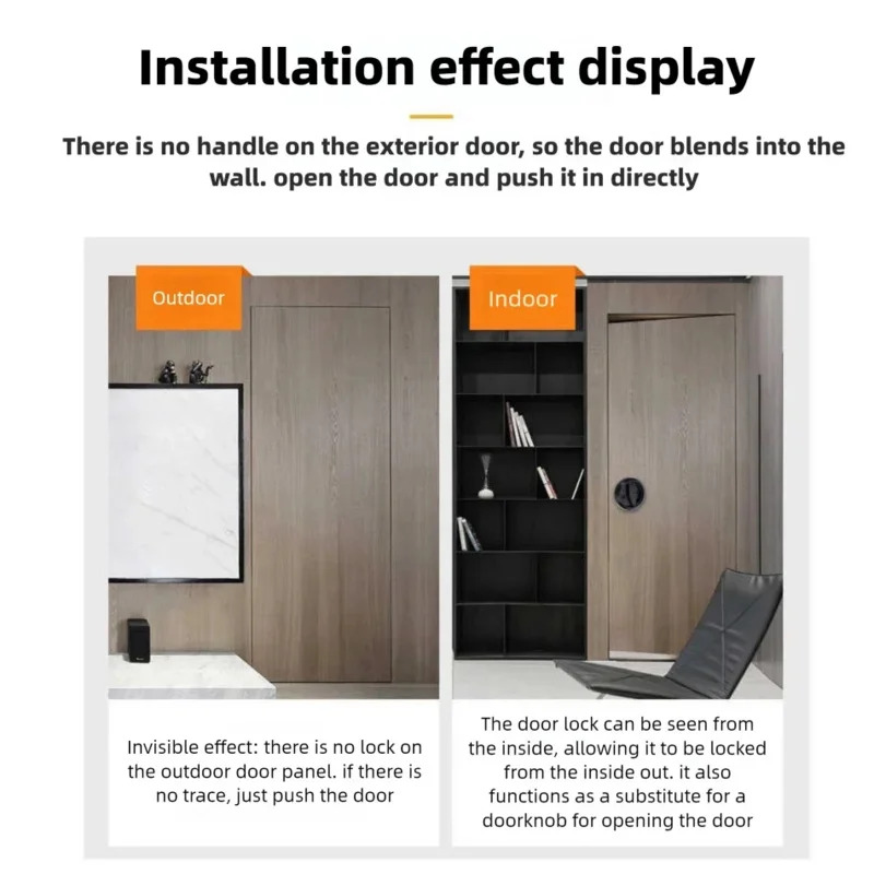 Stainless Steel Invisible Door - Home Security Ring ulasan dan harga