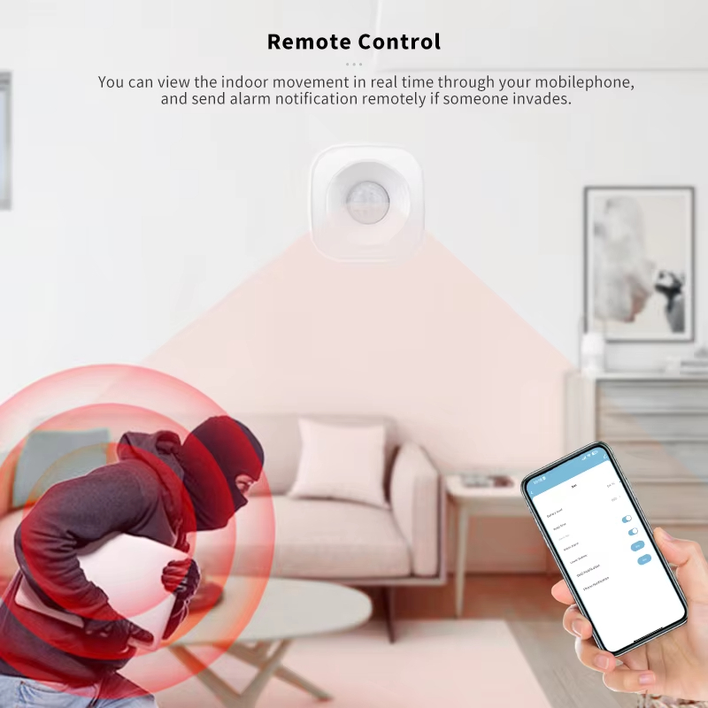 Tuya ZigBee/WiFi PIR Motion Se - Home Security Alexa ulasan dan harga