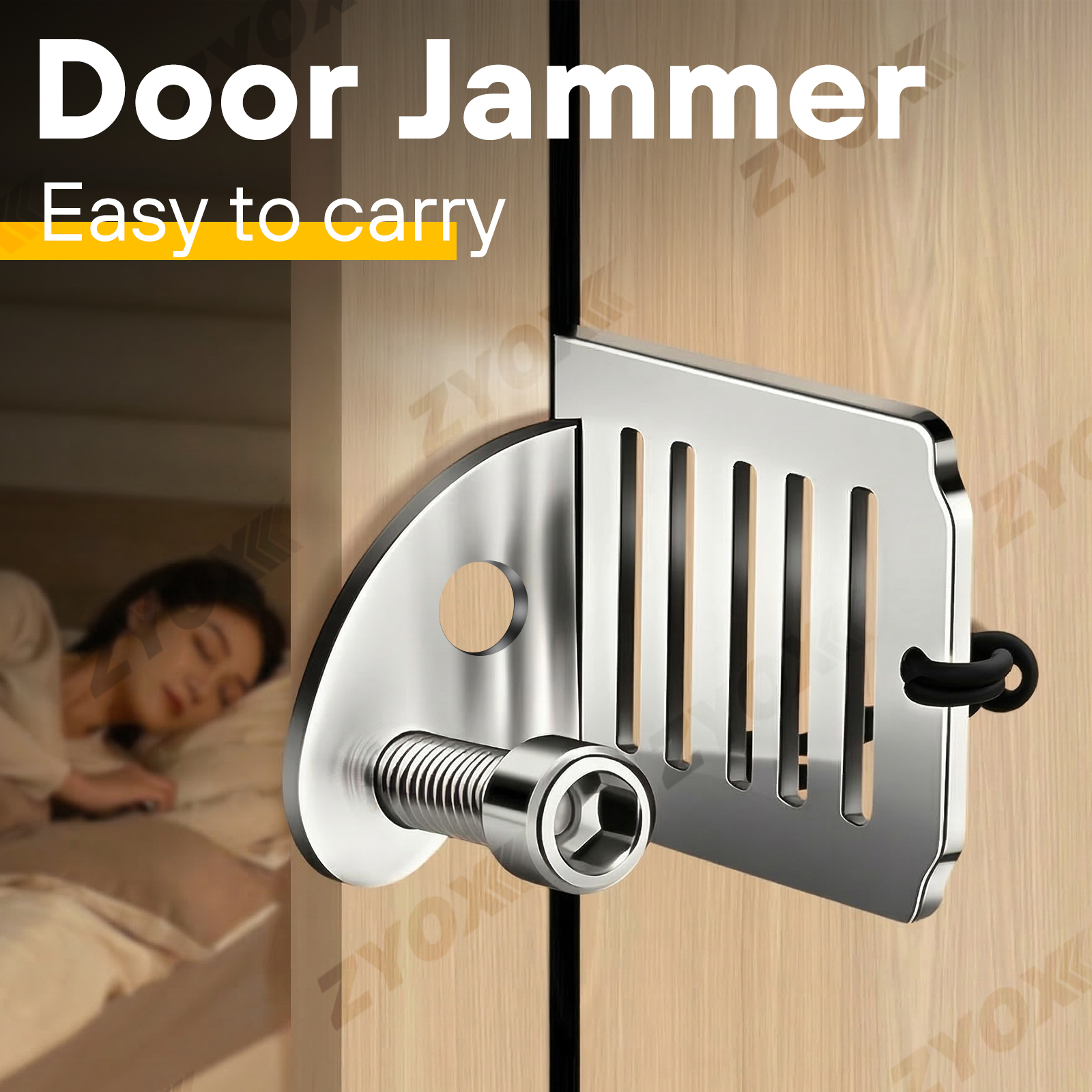 Portable Travel Door Lock Stai - Home Security Jammers ulasan dan harga
