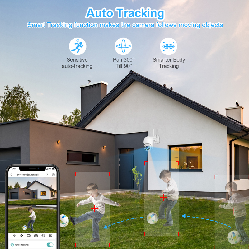 Smar 3MP Wireless CCTV Securit - Home Security No Wifi Needed ulasan dan harga