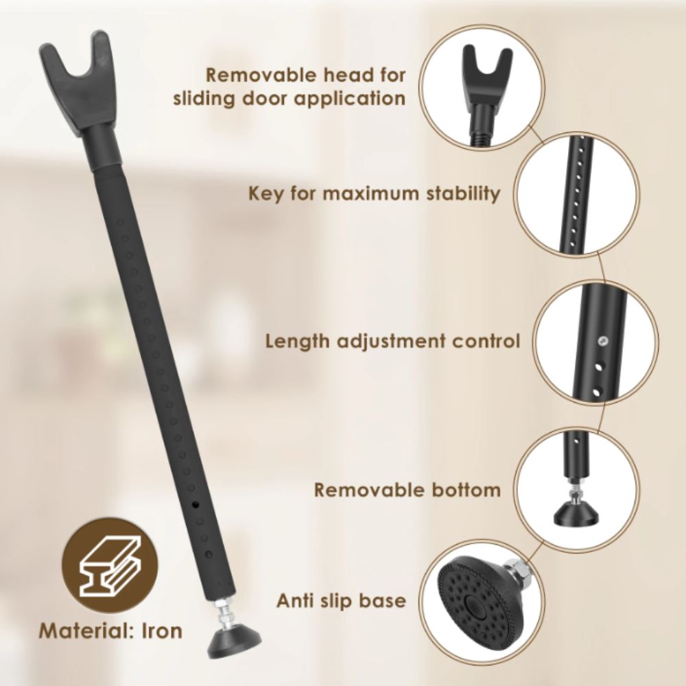 Security Bar Heavy Duty Door S - Home Security Jammers ulasan dan harga