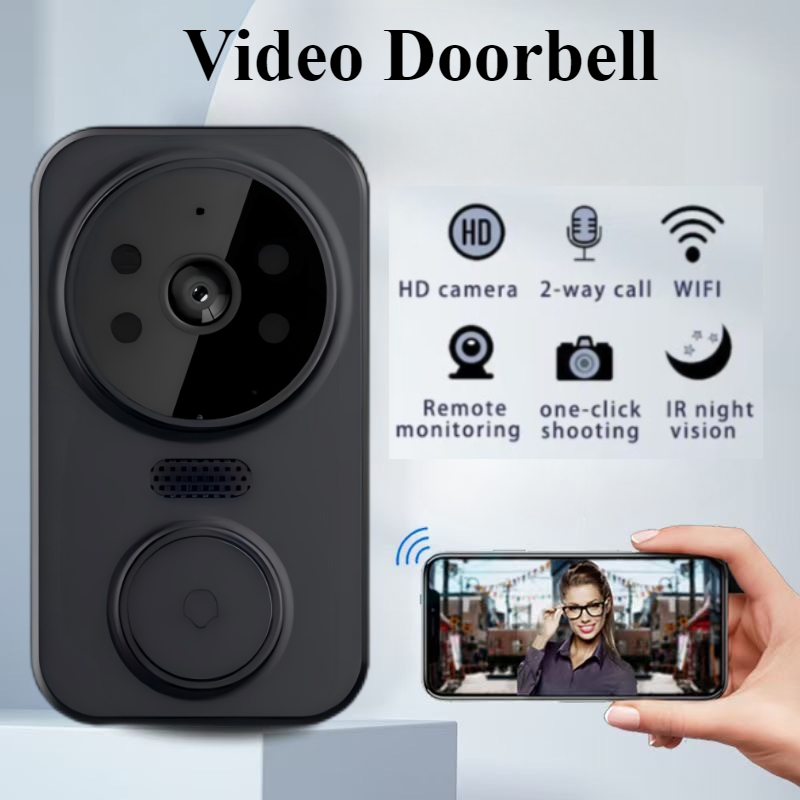 Smart Home Wireless Doorbells  - Home Security Ring ulasan dan harga