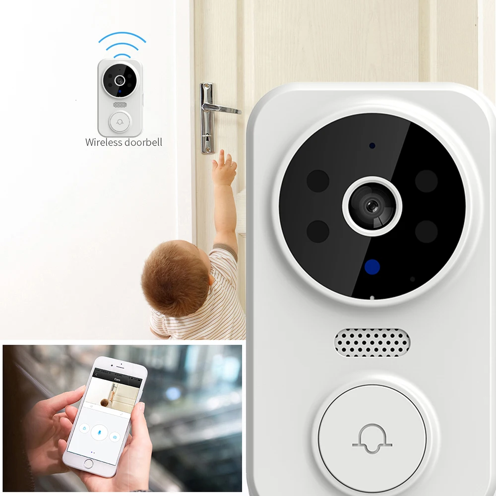 Smart Home Wireless Doorbells  - Home Security Ring ulasan dan harga