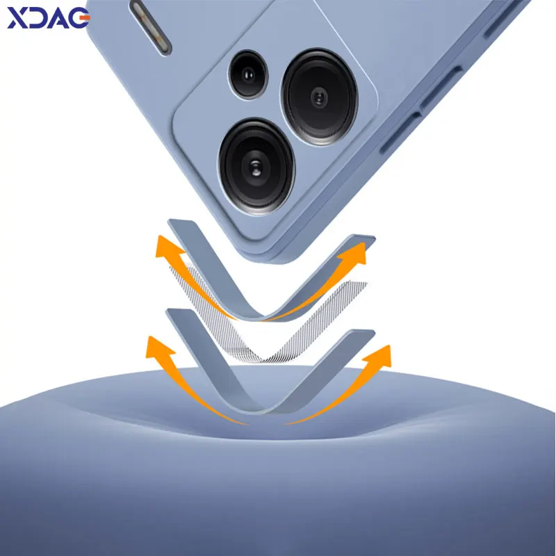 Square Liquid Silicone Phone C - Xiaomi Home Security 360 ulasan dan harga