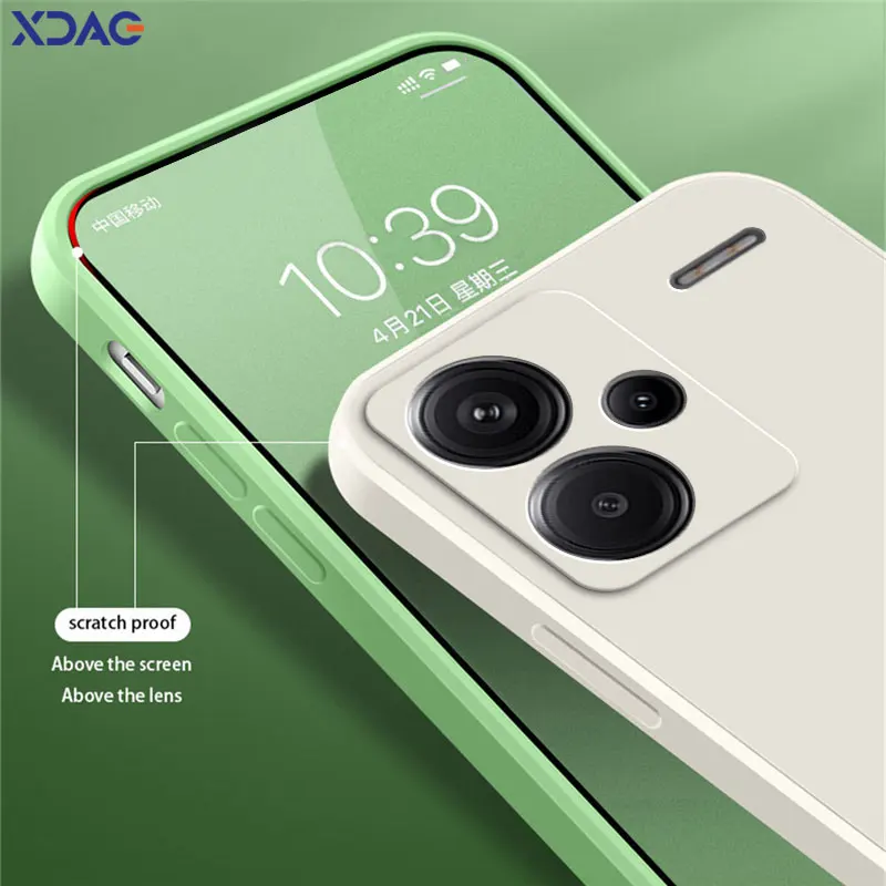 Square Liquid Silicone Phone C - Xiaomi Home Security 360 ulasan dan harga